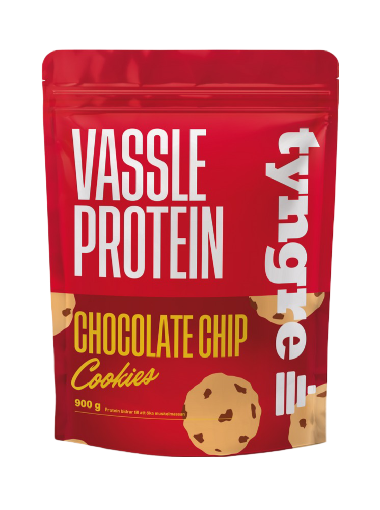 Tyngre Vassle Protein Chocolate Chip Cookies 900 g